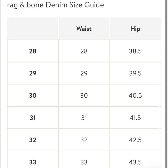 Rag & Bone Nina High Rise Ankle Cigarette Vallery Jeans Size 28 New with tags! - Picture 14 of 16